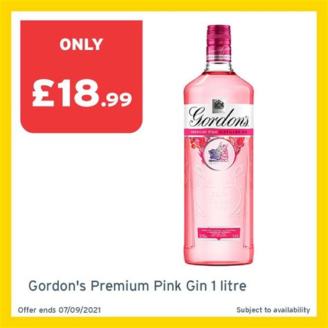 gordons gin offers this week.